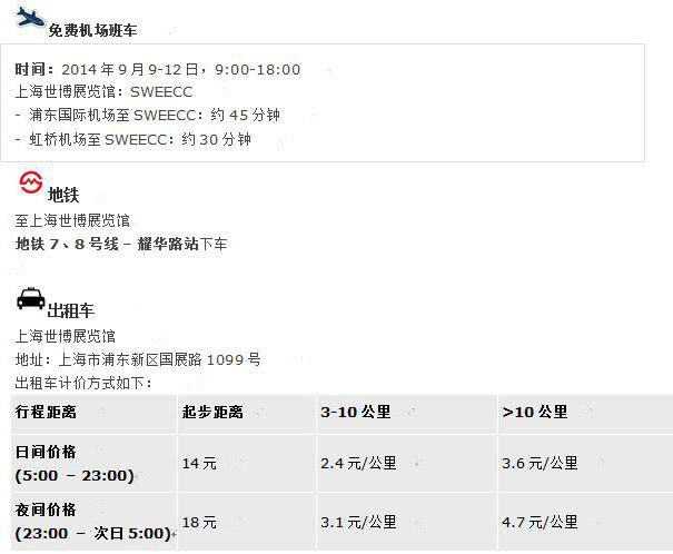  电商会议交通指南